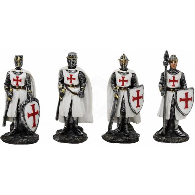 MystiCalls Sada 12 figurek Bílý Křižák – Sleviste.cz