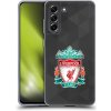 Pouzdro a kryt na mobilní telefon Samsung Pouzdro Head Case Samsung Galaxy S21 FE 5G ZNAK LIVERPOOL FC OFFICIAL GEOMETRIC BLACK