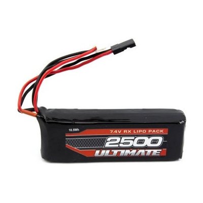 ULTIMATE 7.4 V 2500 mAh LiPo sada v řadě JR – Zboží Mobilmania