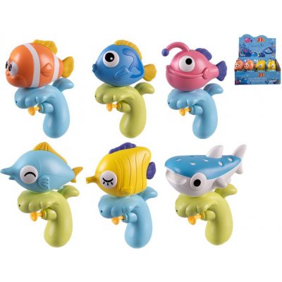 Mikro Trading Vodní pistole 15 cm ryba 6 druhů – Zboží Mobilmania