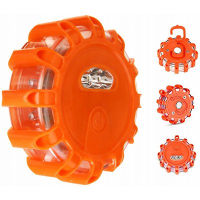 SuperLight Superlight LED maják s magnetem, výstražné oranžové světlo, pracovní svítilna – Sleviste.cz