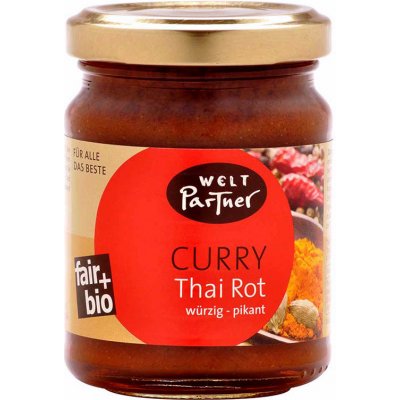 WeltPartner Bio kari Pasta thajská červená 125 g