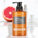 Kundal Honey & Macadamia Body Wash English Rose sprchový gel 500 ml – Zboží Dáma