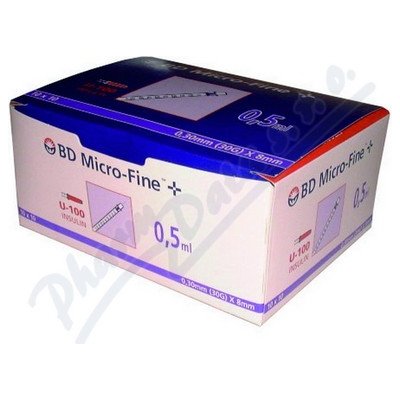 BD MF inz.stř.0.5 ml U-100 s int.jehl .30Gx8 mm 100 ks – Zboží Dáma
