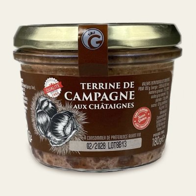 Arnaud Farmářská terina s kaštany 180g – Zboží Dáma