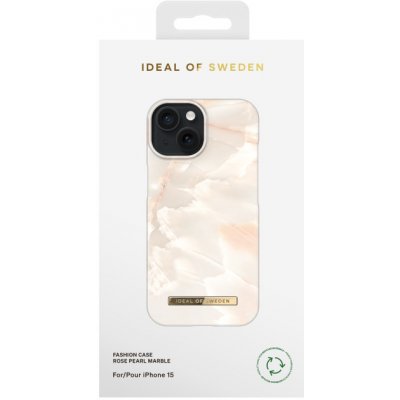 iDeal Of Sweden Fashion Apple iPhone 15, rose pearl marble