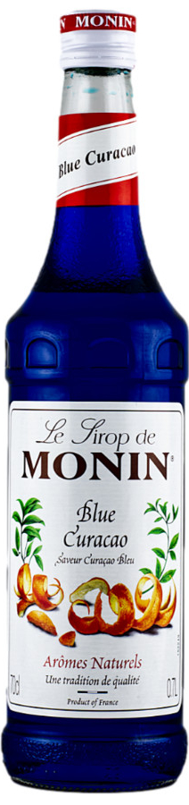 Monin Blue Curacao 0,7 l (holá láhev)