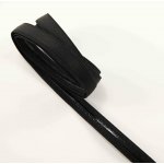 Protiskluzová pruženka - se silikonovým proužkem - černá - šířka 1,2 cm – Hledejceny.cz