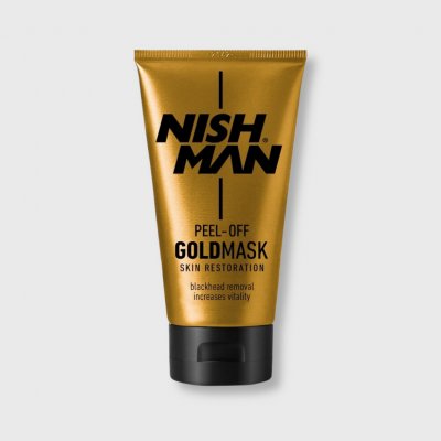 Nish Man Gold Peel Off Mask zlatá slupovací maska na obličej 150 ml od 199  Kč - Heureka.cz