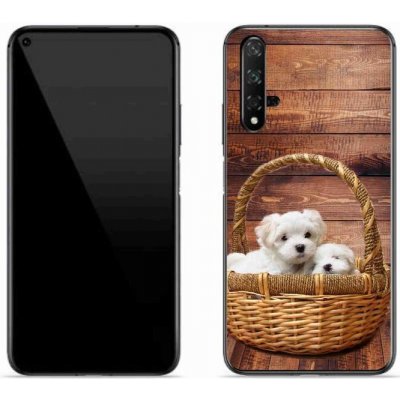 mmCase gelový kryt Huawei Nova 5T - štěňátka – Zboží Živě