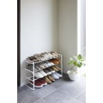 YAMAZAKI Frame Shoe Rack 3 bílá – Zboží Mobilmania