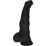 SuperLove Horse Dildo Liquid Silicone Black – Zboží Mobilmania
