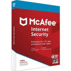 MCAFEE INTERNET SECURITY 10 lic. 1 ROK (MIS003NRXRAAD)