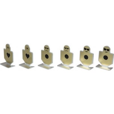 Element Plechový terč 6ks, – Zboží Mobilmania