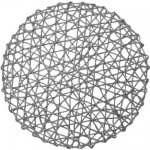 Mybesthome Prostírání kulaté Carta 38cm – Zboží Dáma