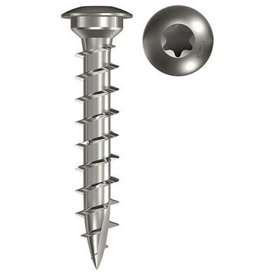 FISCHER vrut pro upevnění patky 7*50mm středící klín A2F 50 VG TORX 660704 – Hledejceny.cz