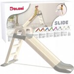 Doloni skluzavka šedá 140 cm – Hledejceny.cz