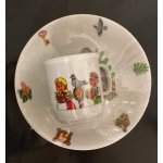 CZ Dětská jídelní sada porcelán PERNÍKOVÁ CHALOUPKA 3 ks – Sleviste.cz