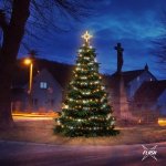 DECOLED LED světelná sada na vánoční stromy vysoké 3-5 m teplá bílá s Flash – Hledejceny.cz
