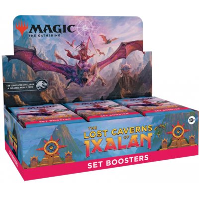 Wizards of the Coast Magic: The GatheringThe Lost Caverns of Ixalan Set Booster Box – Zboží Mobilmania