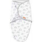 SUMMER INFANT Zavinovačka SwaddleMe šedí sloníci – Zboží Mobilmania