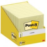 3M POSTIT Samolepicí bloček, Z, kanárkově žlutá, 76 x 76 mm, 1x 100 listů, 3M POSTIT 7100317838 ,balení 100 ks – Hledejceny.cz