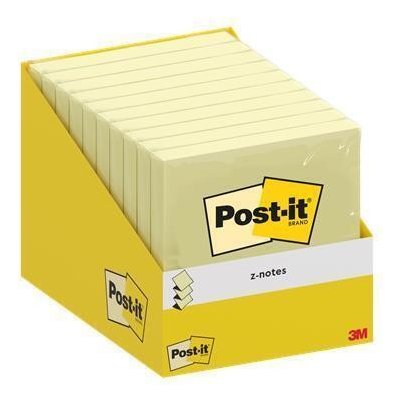 3M POSTIT Samolepicí bloček, Z, kanárkově žlutá, 76 x 76 mm, 1x 100 listů, 3M POSTIT 7100317838 ,balení 100 ks – Hledejceny.cz