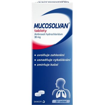 MUCOSOLVAN POR 30MG TBL NOB 20