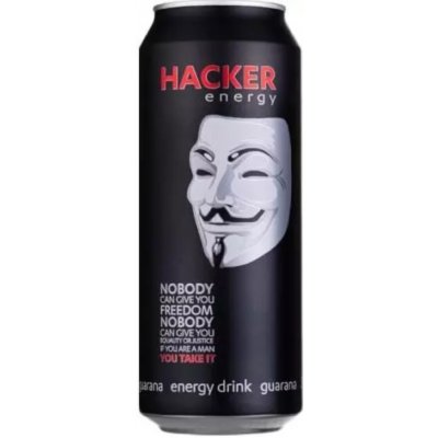Hacker energetický nápoj 500 ml – Zboží Mobilmania
