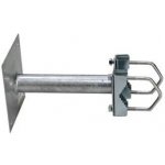 Konzola na stožár průměr 35 - 60mm, 20cm od zdi se základnou 150x150mm – Zboží Živě