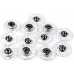 Prima-obchod Designové patentky / druky Ø 18; 20; 25 mm, barva 6 (25 mm) transparent černý nikl – Sleviste.cz