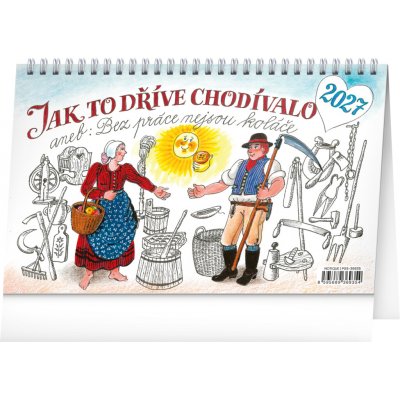 NOTIQUE stolní Naše hobby Kamila Skopová, 23,1 × 14,5 cm 2027 – Zbozi.Blesk.cz