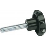 Hvězdice se závitovým kolíkem M8x30 mm, vnější o 40 mm, plast – Zbozi.Blesk.cz