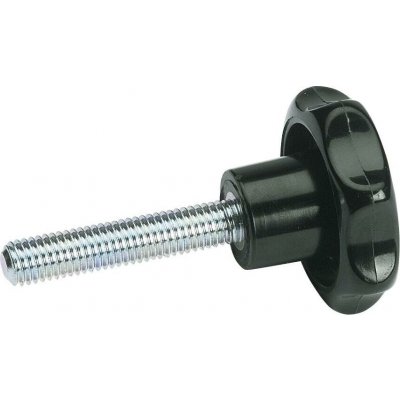 Hvězdice se závitovým kolíkem M8x30 mm, vnější o 40 mm, plast – Zbozi.Blesk.cz