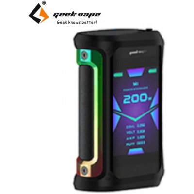 GeekVape Aegis X Mod 200W Rainbow & černá – Zboží Mobilmania