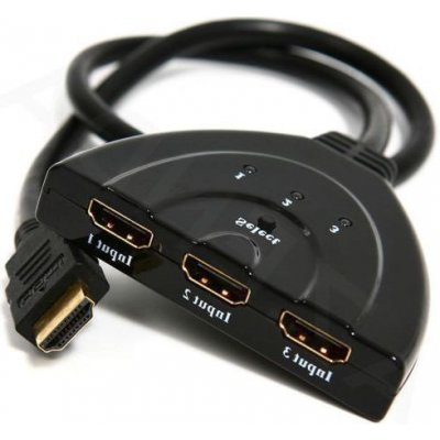GEMBIRD Datový přepínač HDMI switch, 3 cesty - DSW-HDMI-35 – Zboží Živě