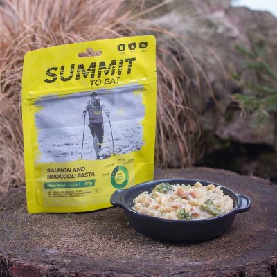 Summit To Eat losos s těstovinami a brokolicí Big Pack 193 g – Sleviste.cz