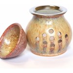 Vykuřovadla Rymer vykuřovací pícka a aroma lampa béžová efektní – Zboží Dáma