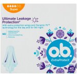 o.b. Extra Protect Super tampony před protečením ve dne i v noci tampon 42 ks – Zboží Dáma