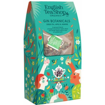 English Tea Shop GIN BOTANICALS Green tea apple & jasmine 7 pyramidek – Hledejceny.cz