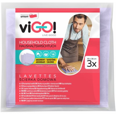 Quickpack univerzální utěrka 33 x 38 cm Q012 3 ks – Zboží Dáma