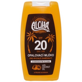 Vivaco Aloha opalovací mléko s kokosovým olejem SPF20 200 ml