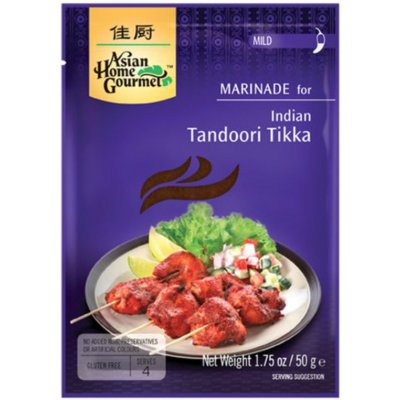 Asian Home Gourmet Marináda na Tandoori Tikka Indie 50 g – Zboží Mobilmania