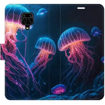 Pouzdro iSaprio flip Jellyfish Xiaomi Redmi Note 9 Pro / Note 9S