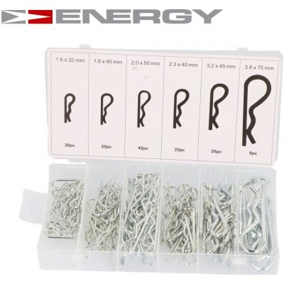 Energy NE00634 ZÁVLAČKY DVOJITĚ OHÝBANÉ OCELOVÉ – Hledejceny.cz