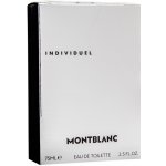 Mont Blanc Individuel toaletná voda pánská 75 ml – Hledejceny.cz