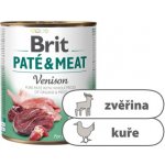 Brit Paté & Meat Dog Venison 800 g – Zboží Mobilmania