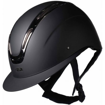 HKM Jezdecká helma Kaida černá stříbrná – Zbozi.Blesk.cz