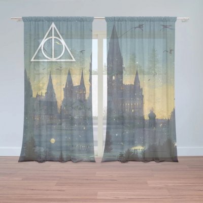 Sablio Záclony Noční Bradavice: 2ks 150x250cm – Hledejceny.cz