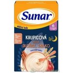 Sunar mléčná kaše Krupicová skořice jablko 210 g – Zboží Dáma